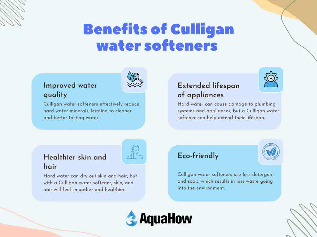 Benefits of Culligan water softeners